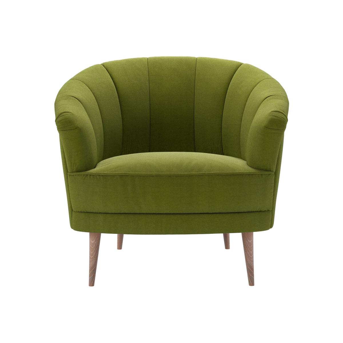 Harper Armchair in Vine Leaf Organic Smart Cotton – image 1