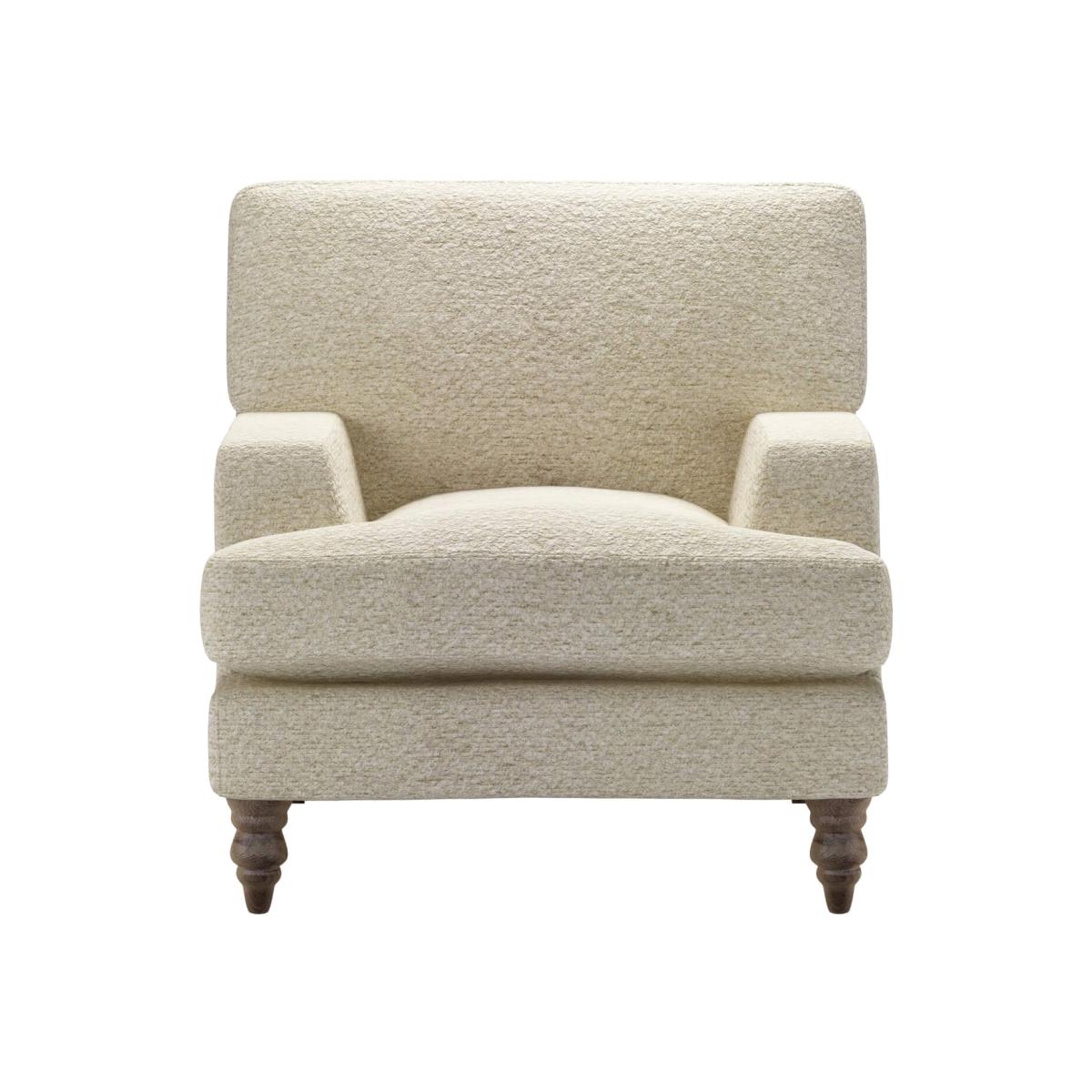 Perfectly Pristine Isla Small Armchair in Alpaca Textured Boucle - sofa.com – image 1
