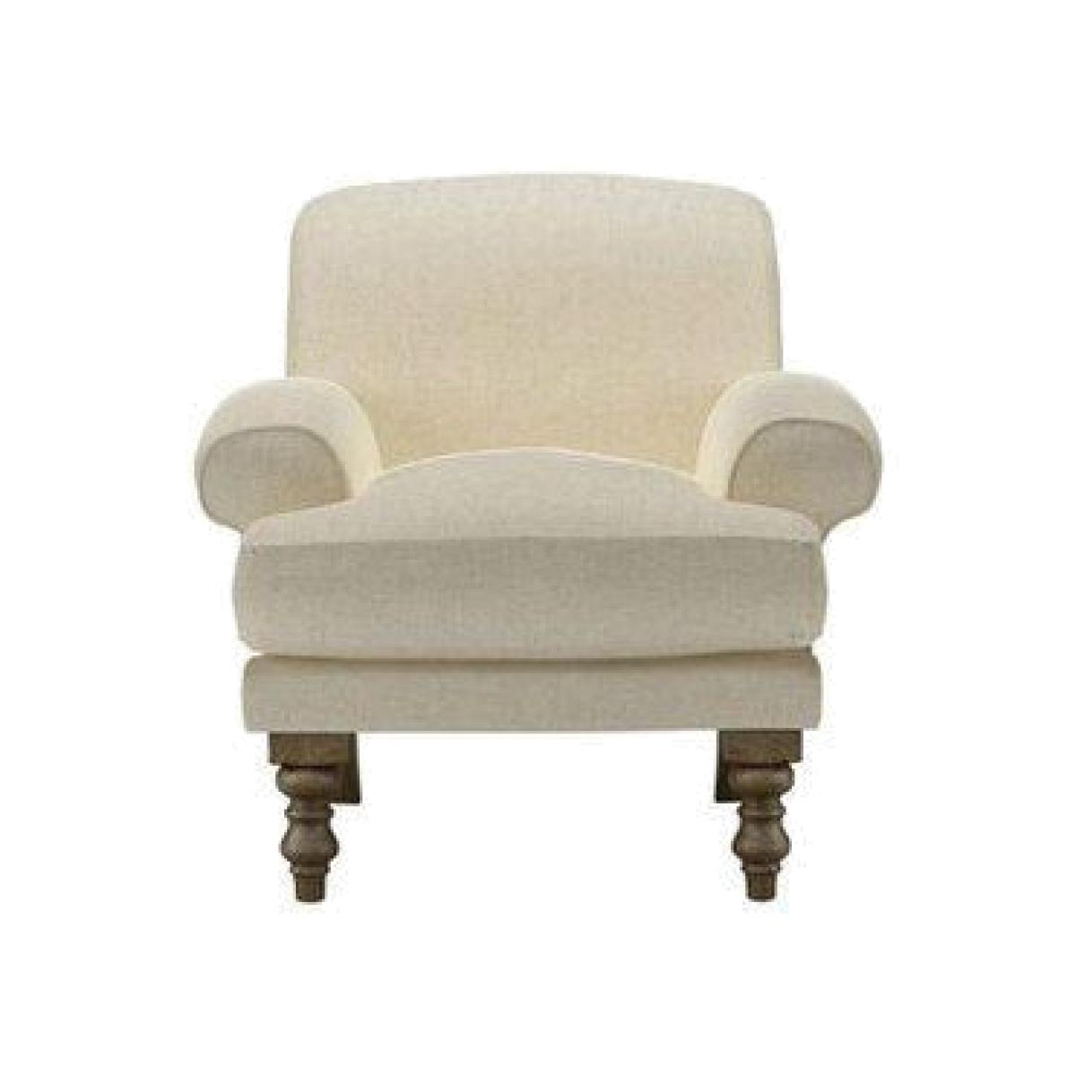 Saturday Armchair in Harbour Aquaclean Clever Velvet