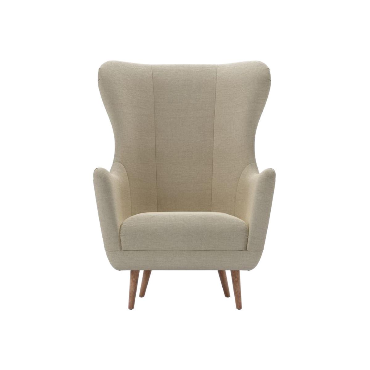 Louis Armchair in Pampas Hygge Smart Linen – image 1