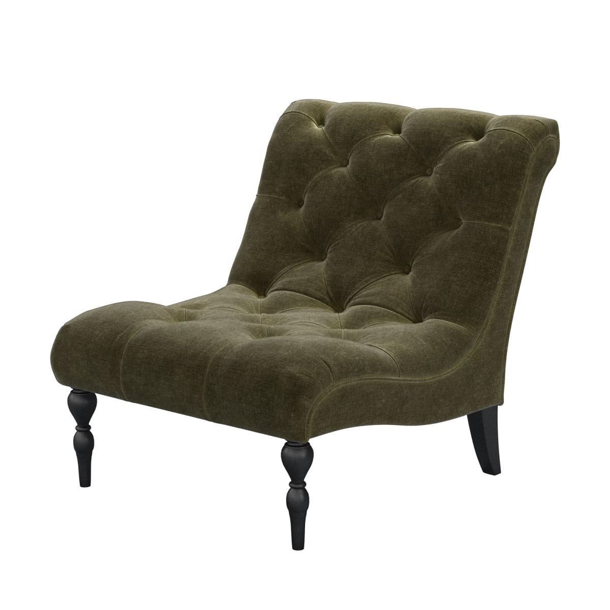 Claude Armchair in Juniper Aquaclean Clever Chenille – image 1