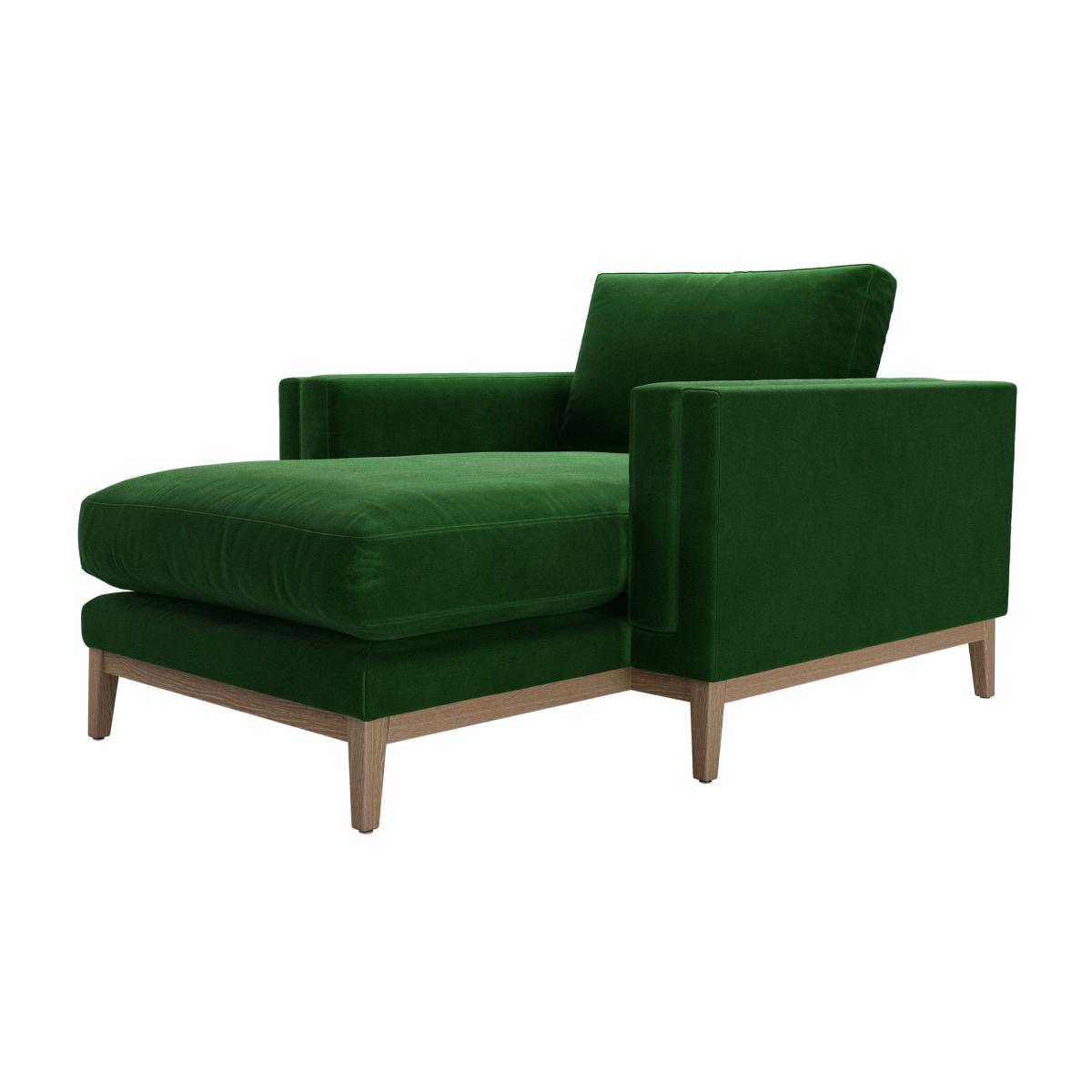 Costello Chaise Armchair in Putting Green Aquaclean Clever Velvet – image 1