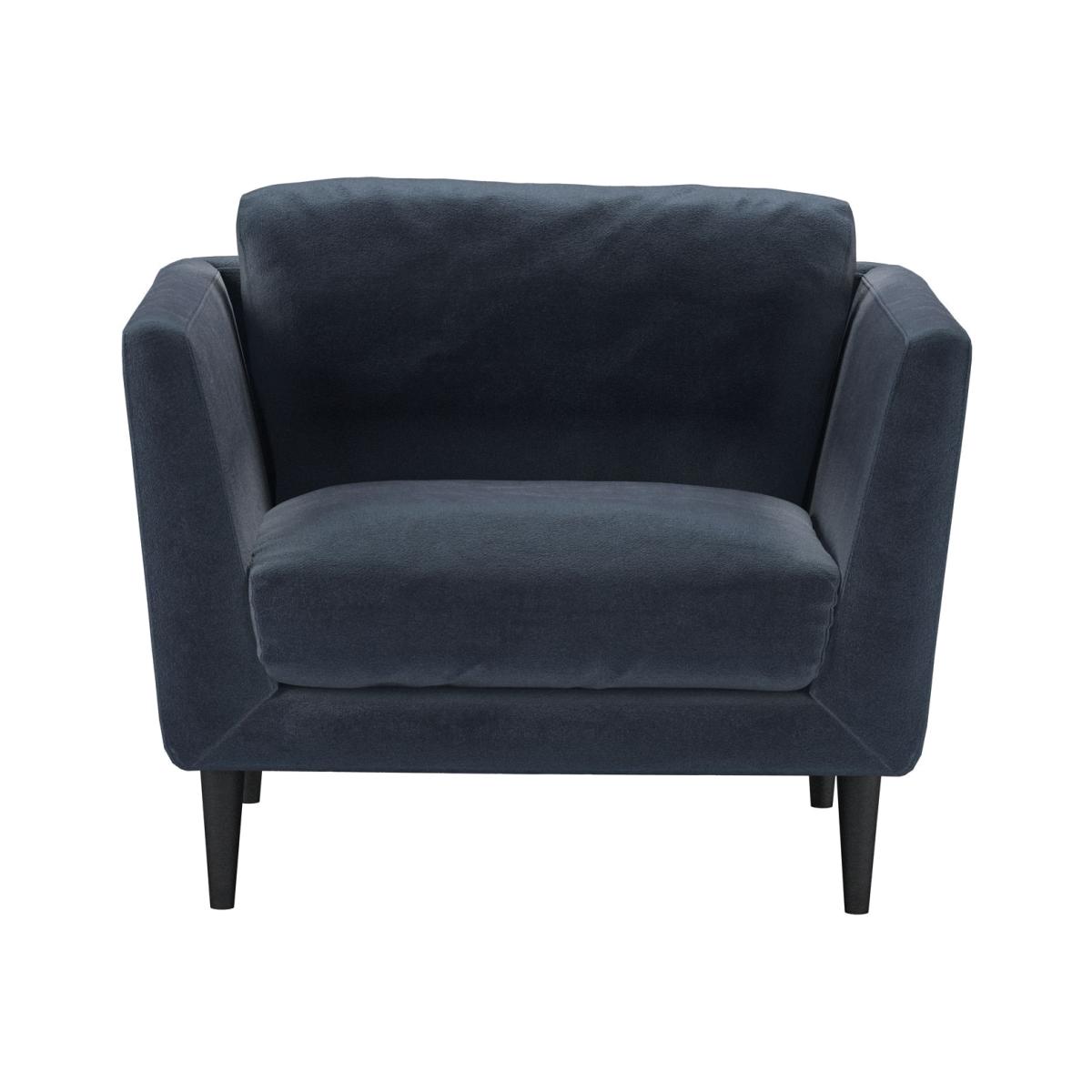 Holly Armchair in Skyfall Cotton Matt Velvet – image 1
