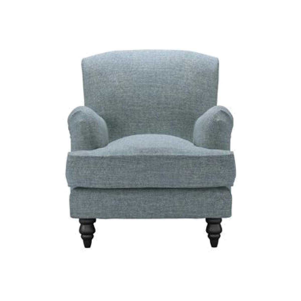 Snowdrop Small Armchair in Hydrangea Highland Tweed - sofa.com