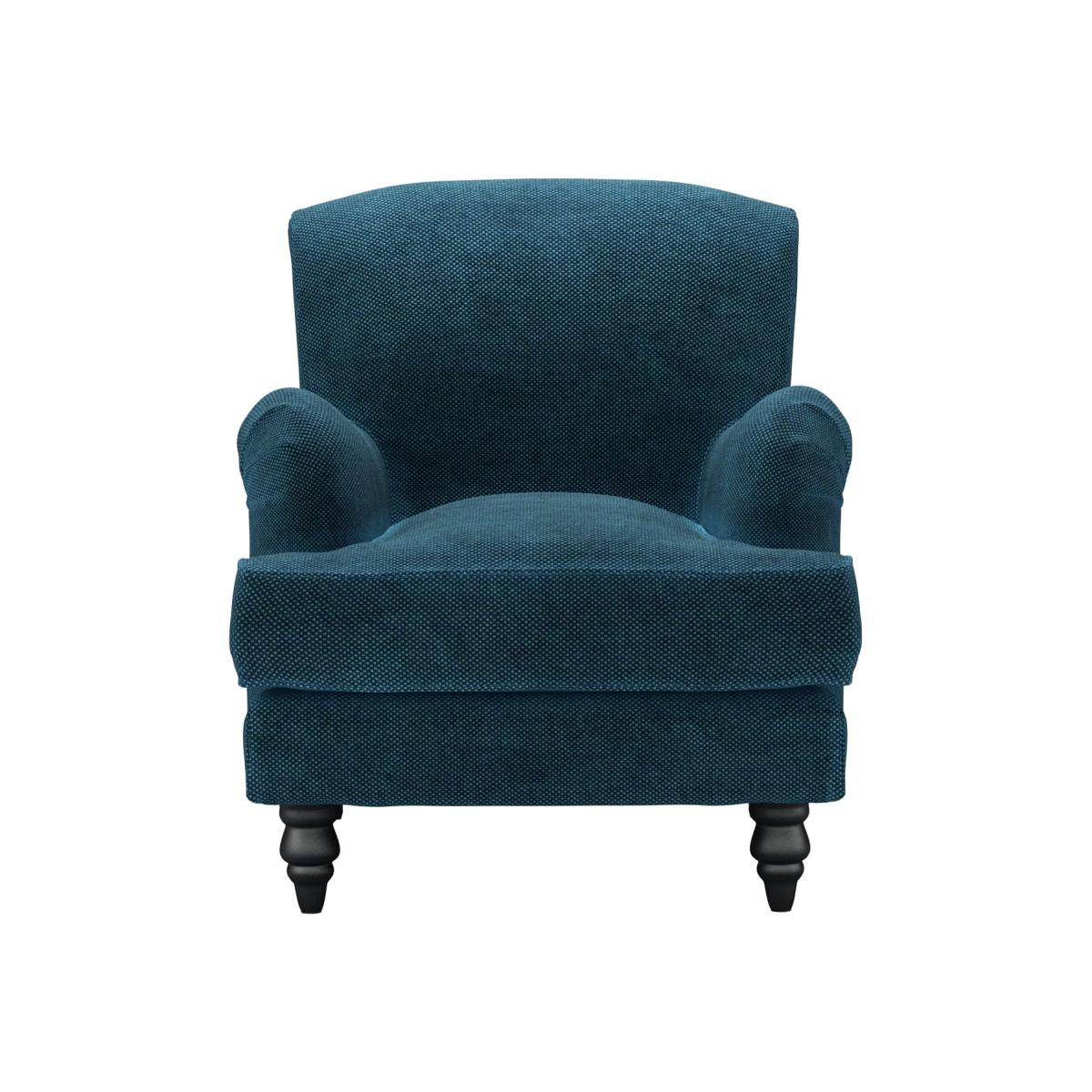 Snowdrop Small Armchair in Mineral Mist Speckled Chenille