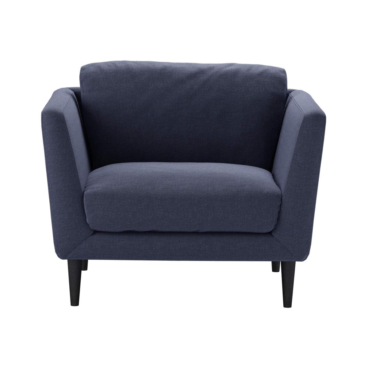 Perfectly Pristene Holly Armchair in Uniform House Plain Weave - sofa.com