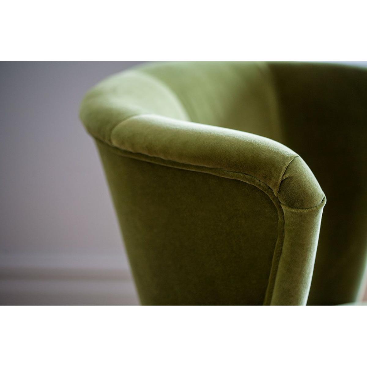 Betty Armchair in Chantilly Aquaclean Clever Chenille – image 5