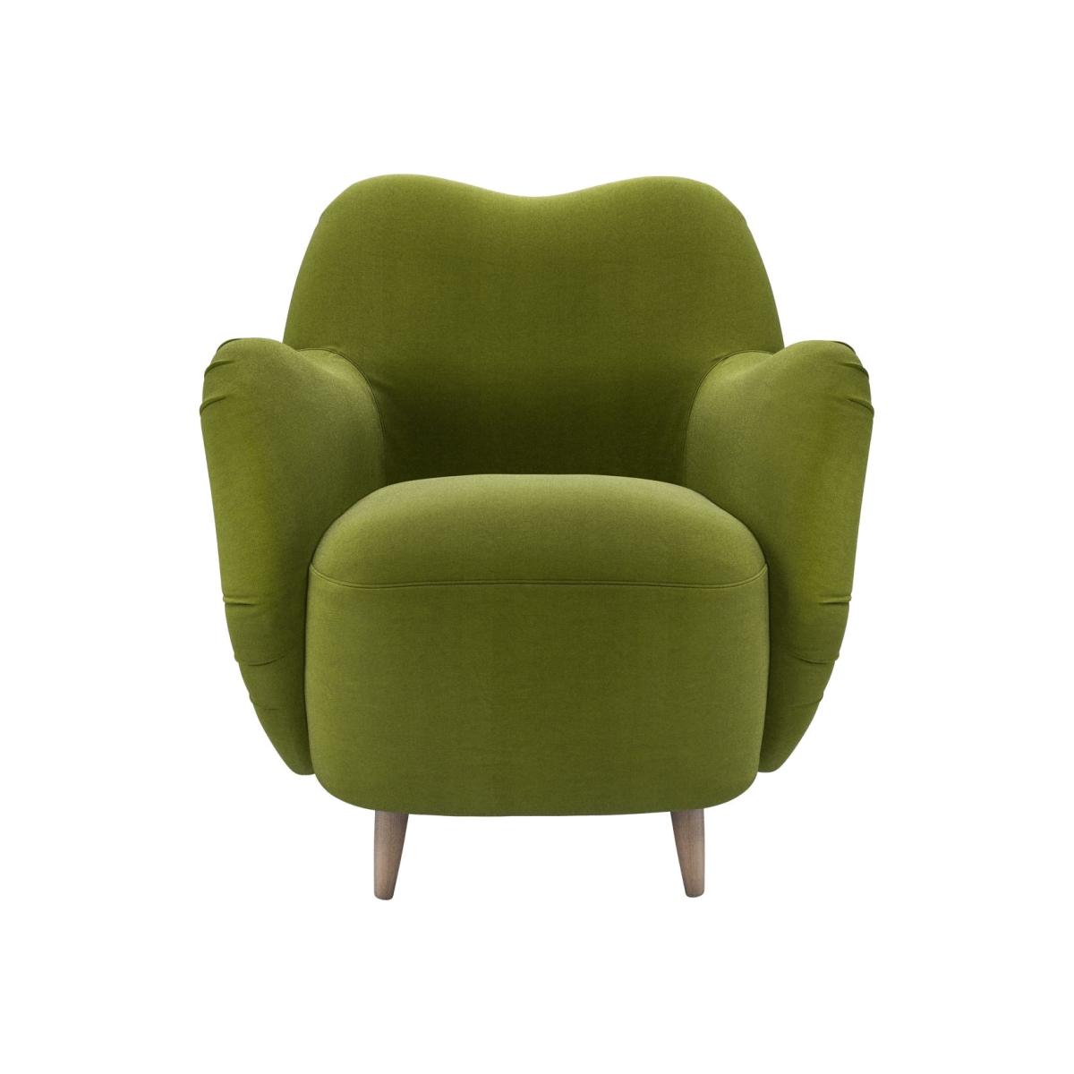 Ginger Armchair in Vine Leaf Organic Smart Cotton – image 1