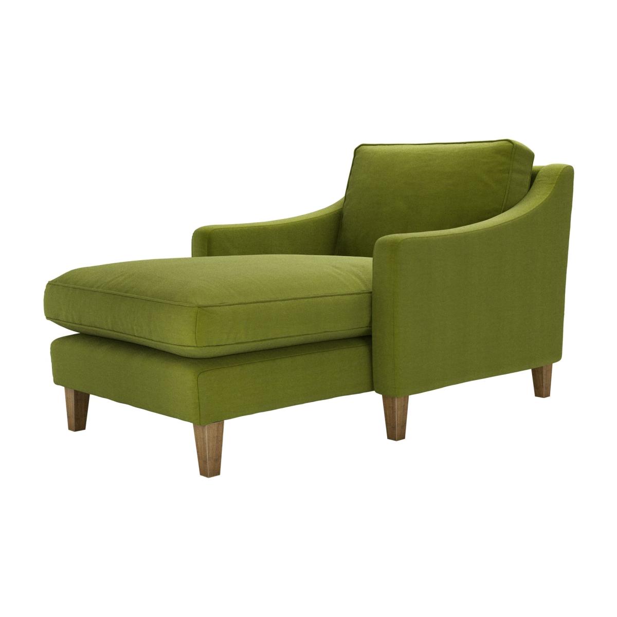 Iggy Chaise Armchair in Vine Leaf Organic Smart Cotton – image 1