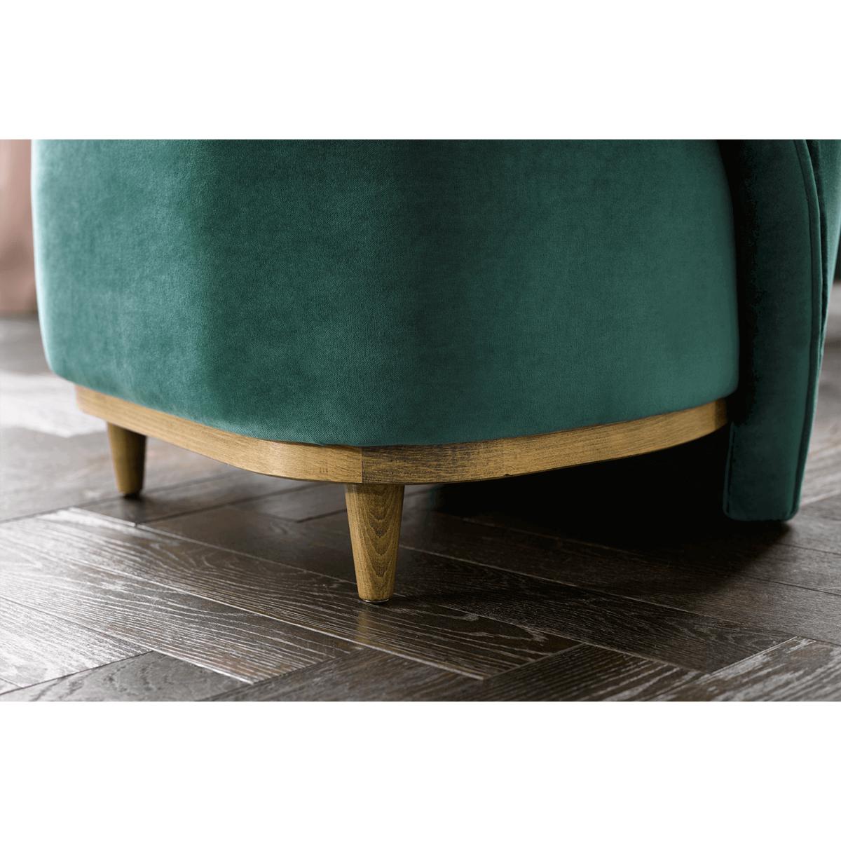 Edie Armchair in Damson Smart Velvet – image 6
