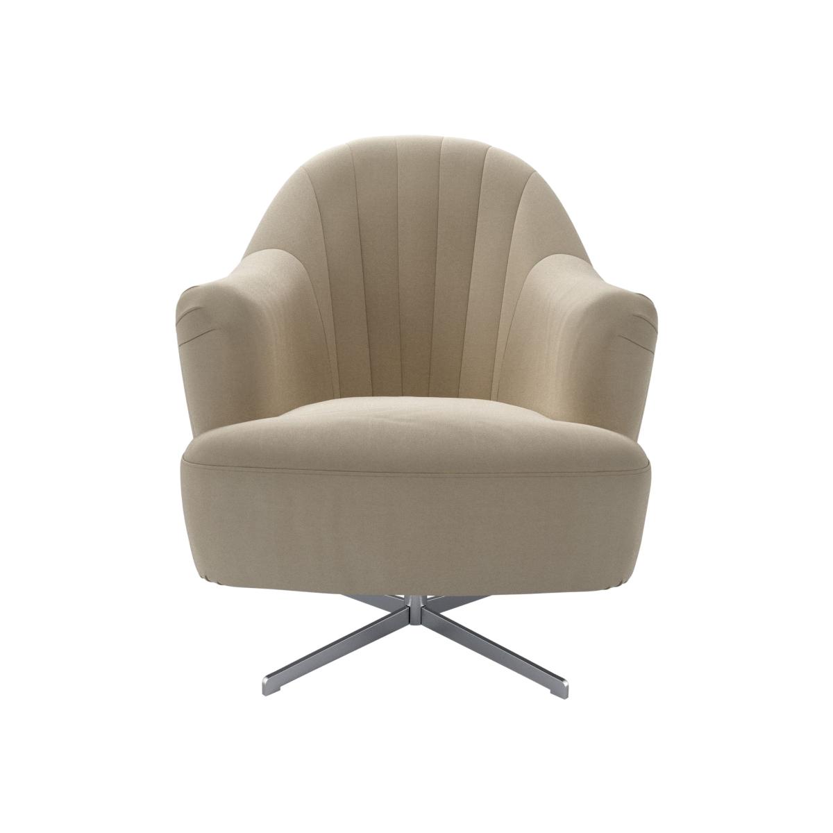 Ariel Armchair in Pennine Stone Organic Smart Cotton – image 1