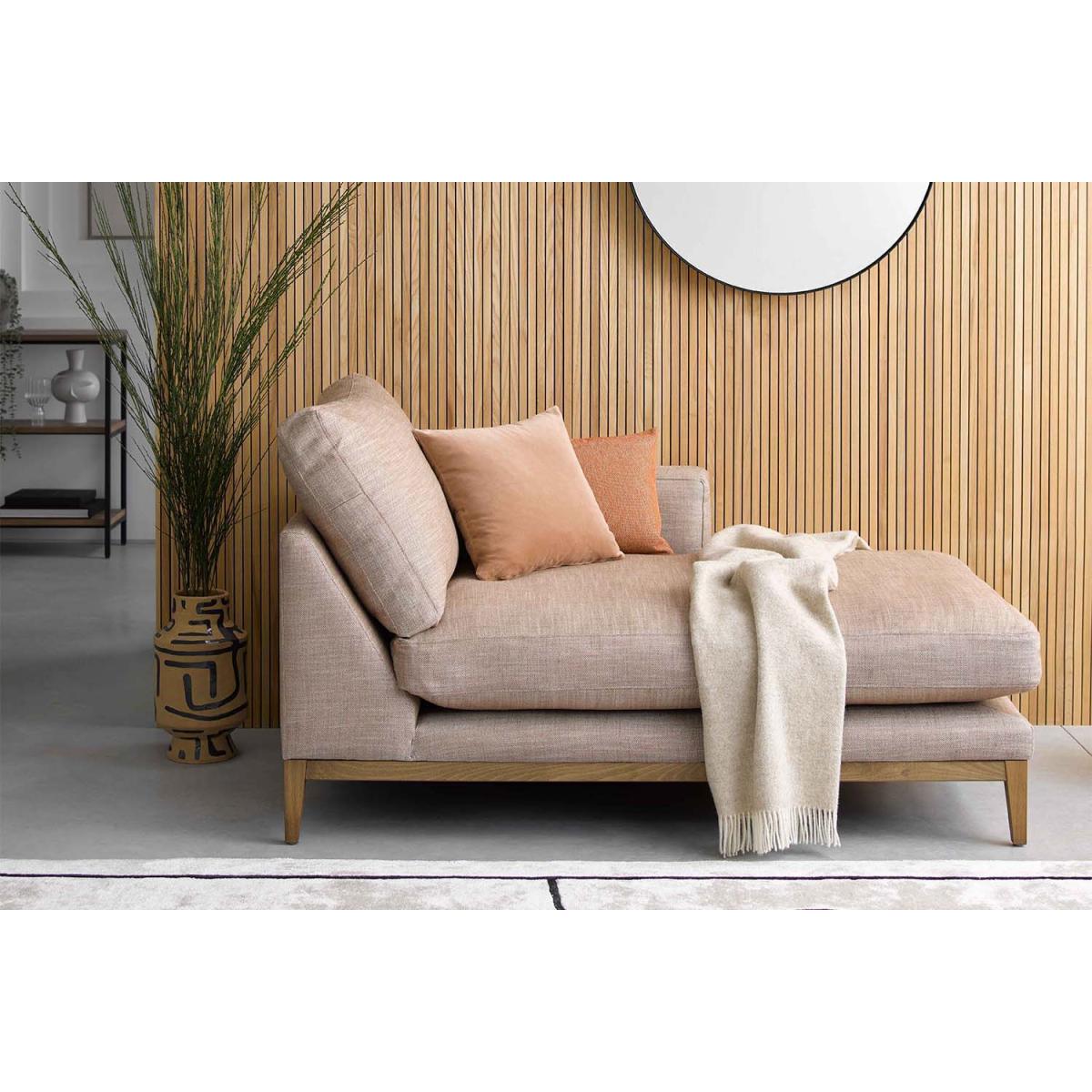 Costello Chaise Armchair in Mercury Cashmere Velvet – image 3