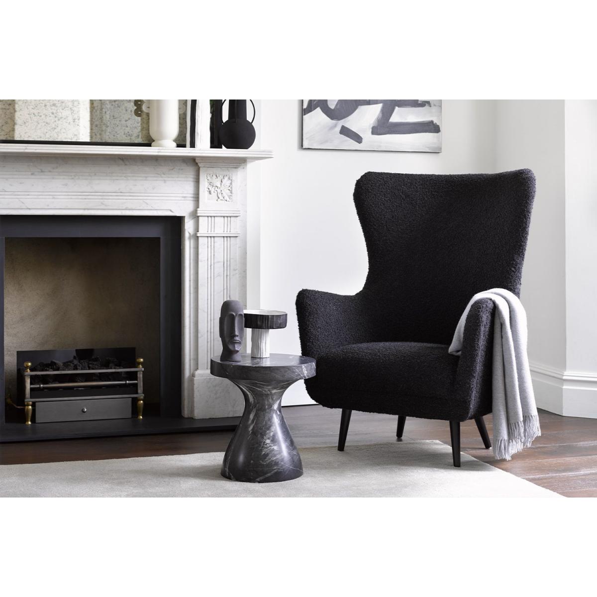 Louis Armchair in Vine Leaf Organic Smart Cotton – image 2