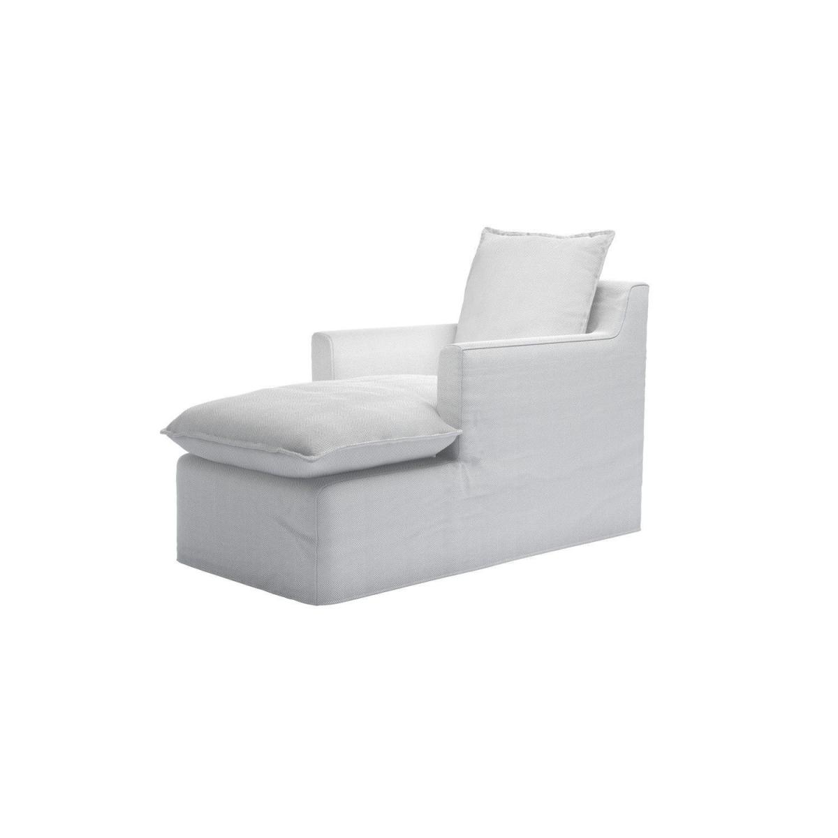 Anders Chaise Armchair in Port Royal Aquaclean Clever Chenille – image 2