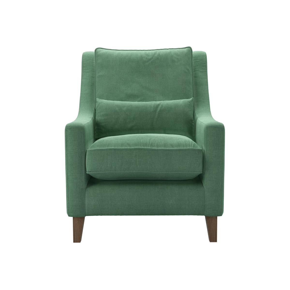 High Back Iggy Armchair in Celadon Easy Cotton – image 1