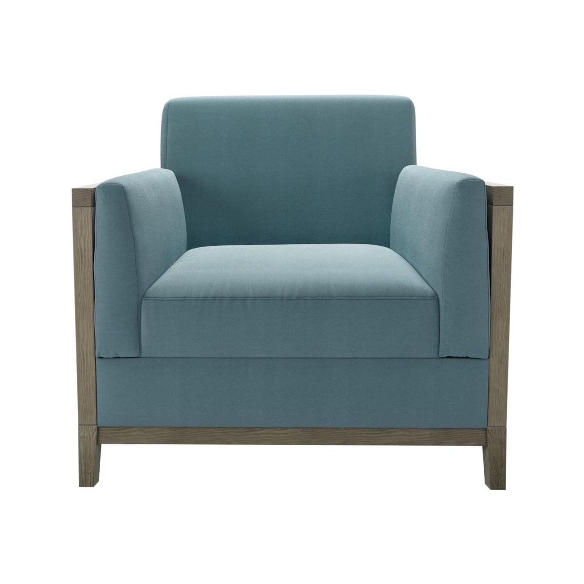Chester Armchair in Tide Organic Smart Cotton – image 1