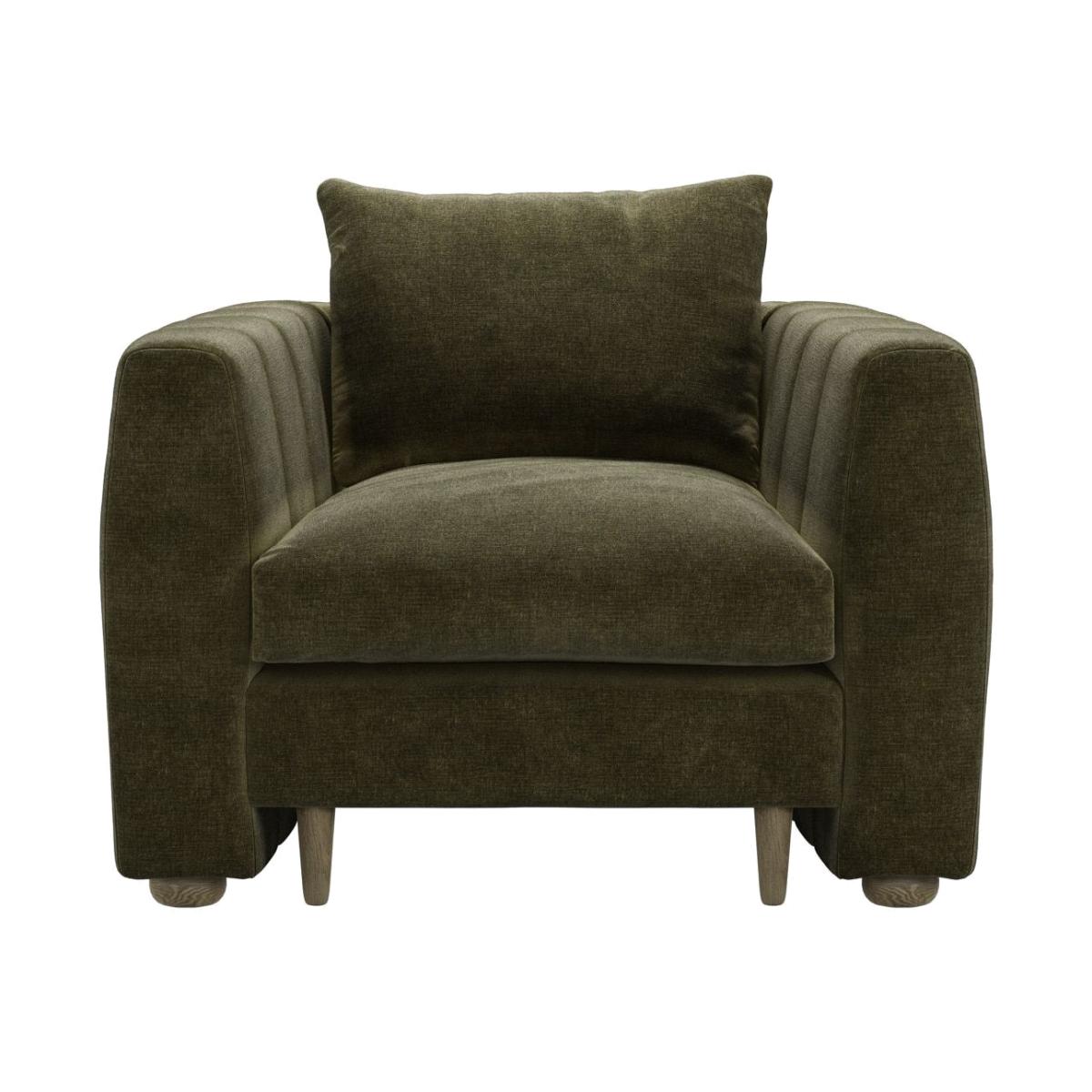 Tiffany Slim Armchair in Juniper Aquaclean Clever Chenille – image 1