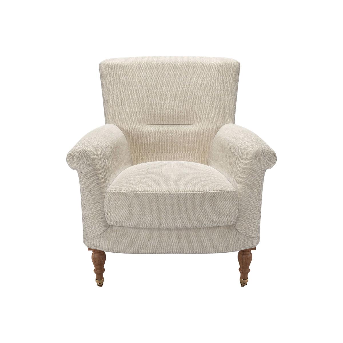Alderney Armchair in Jasmine Silky Jacquard Weave – image 1