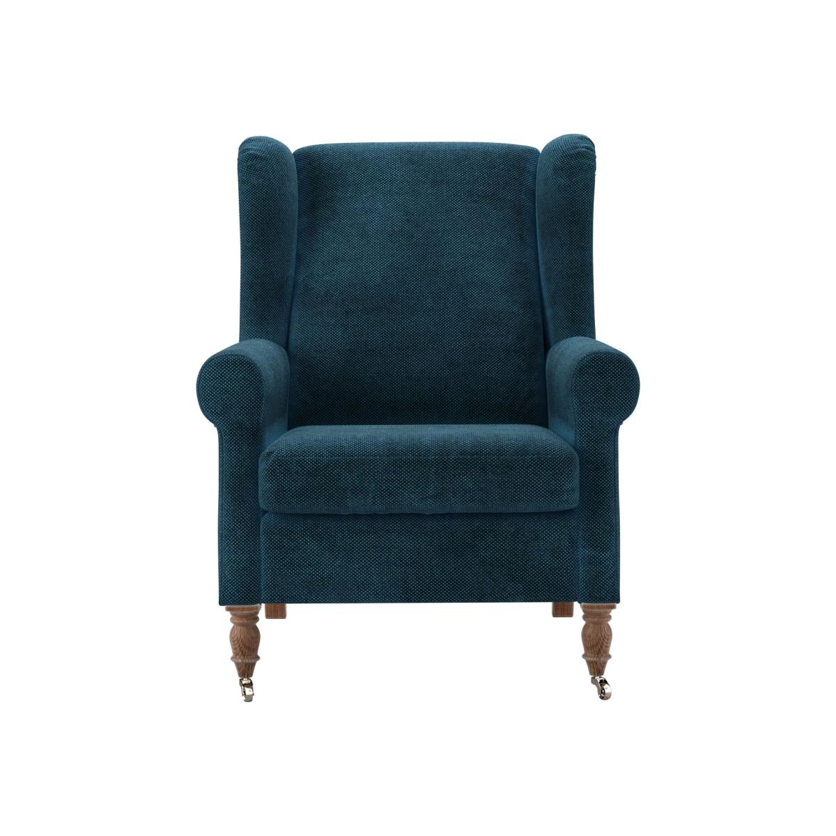 Duke Armchair in Mineral Mist Speckled Chenille – image 1
