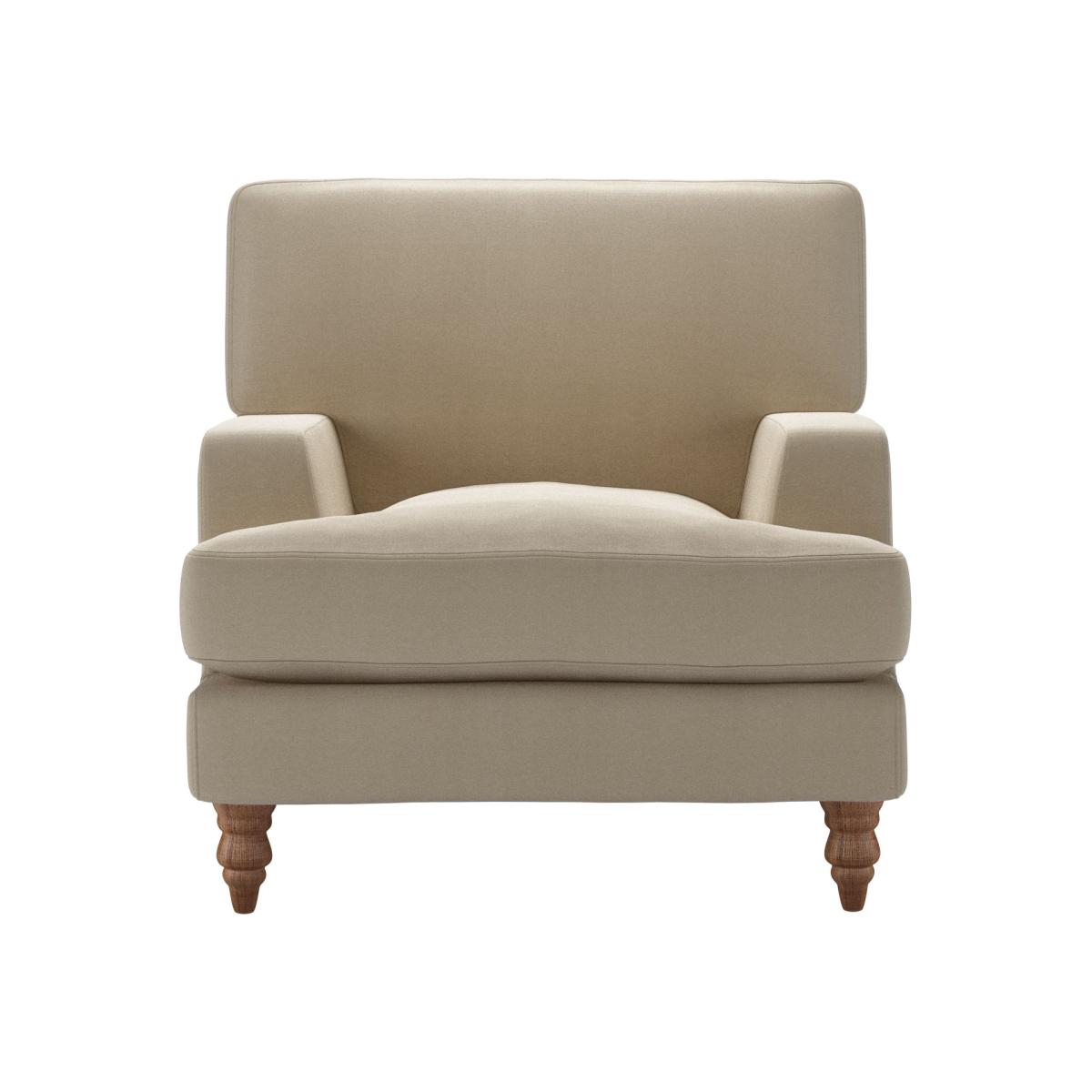 Isla Armchair in Pennine Stone Organic Smart Cotton – image 1
