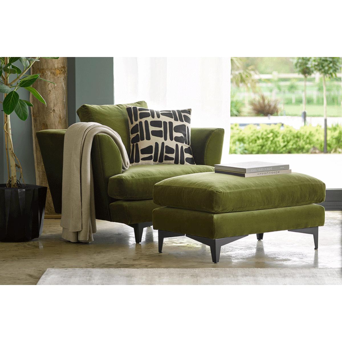 Larsen Armchair in Anthracite Quartz – image 4