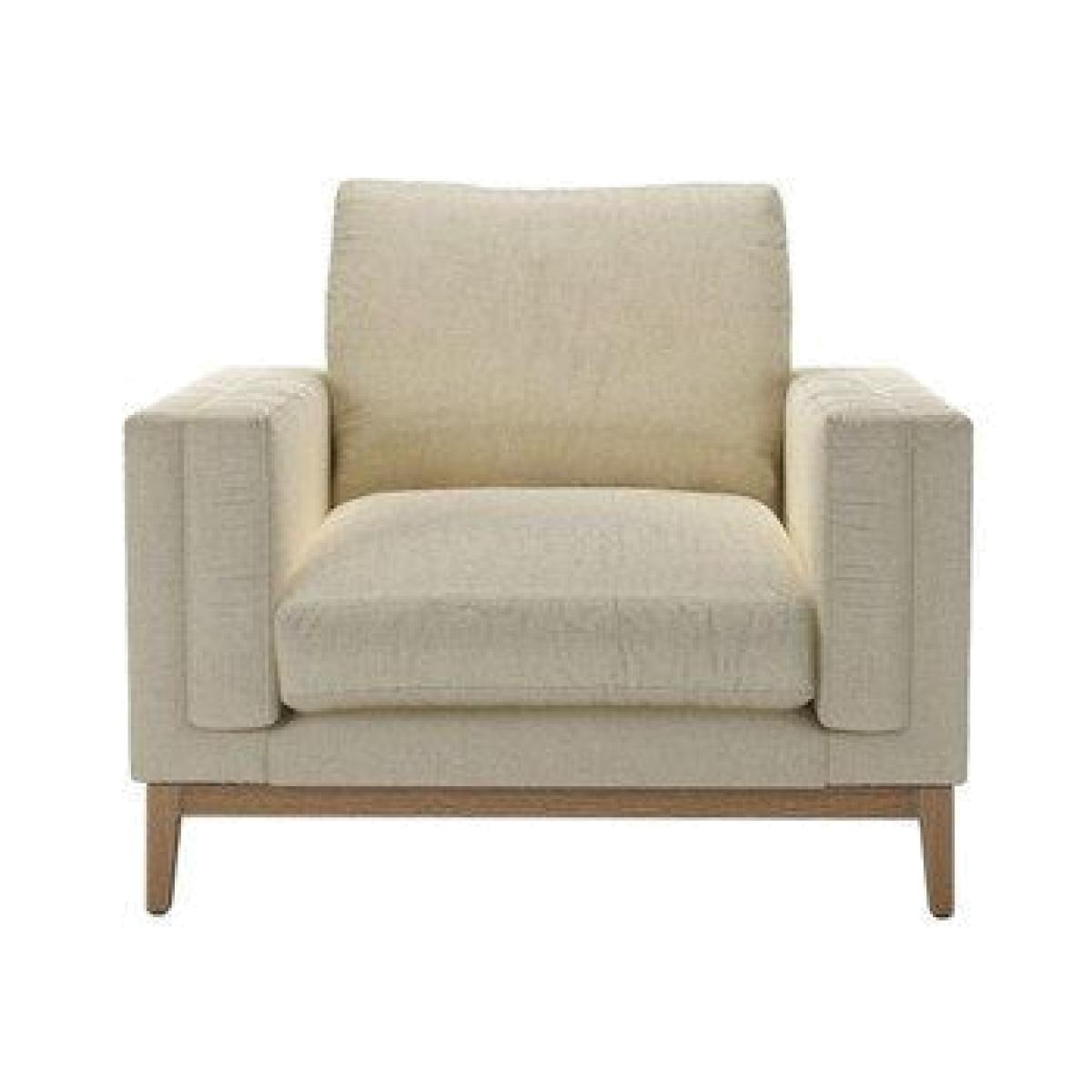Costello Armchair in Harbour Aquaclean Clever Velvet