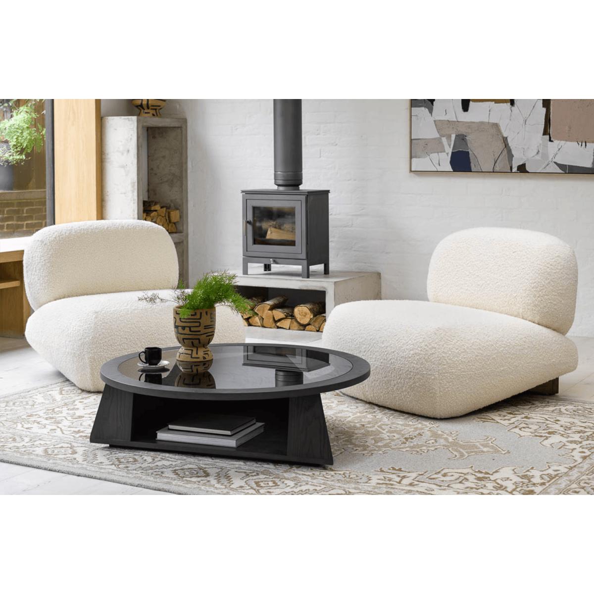 Seattle Armchair in Putting Green Aquaclean Clever Velvet – image 2