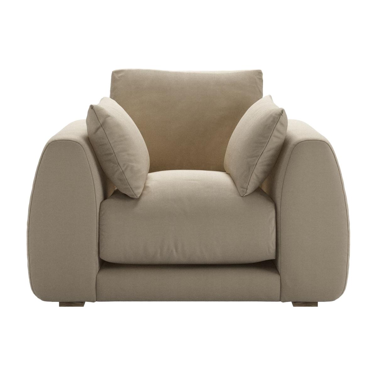 Carmel Armchair in Pennine Stone Organic Smart Cotton – image 1