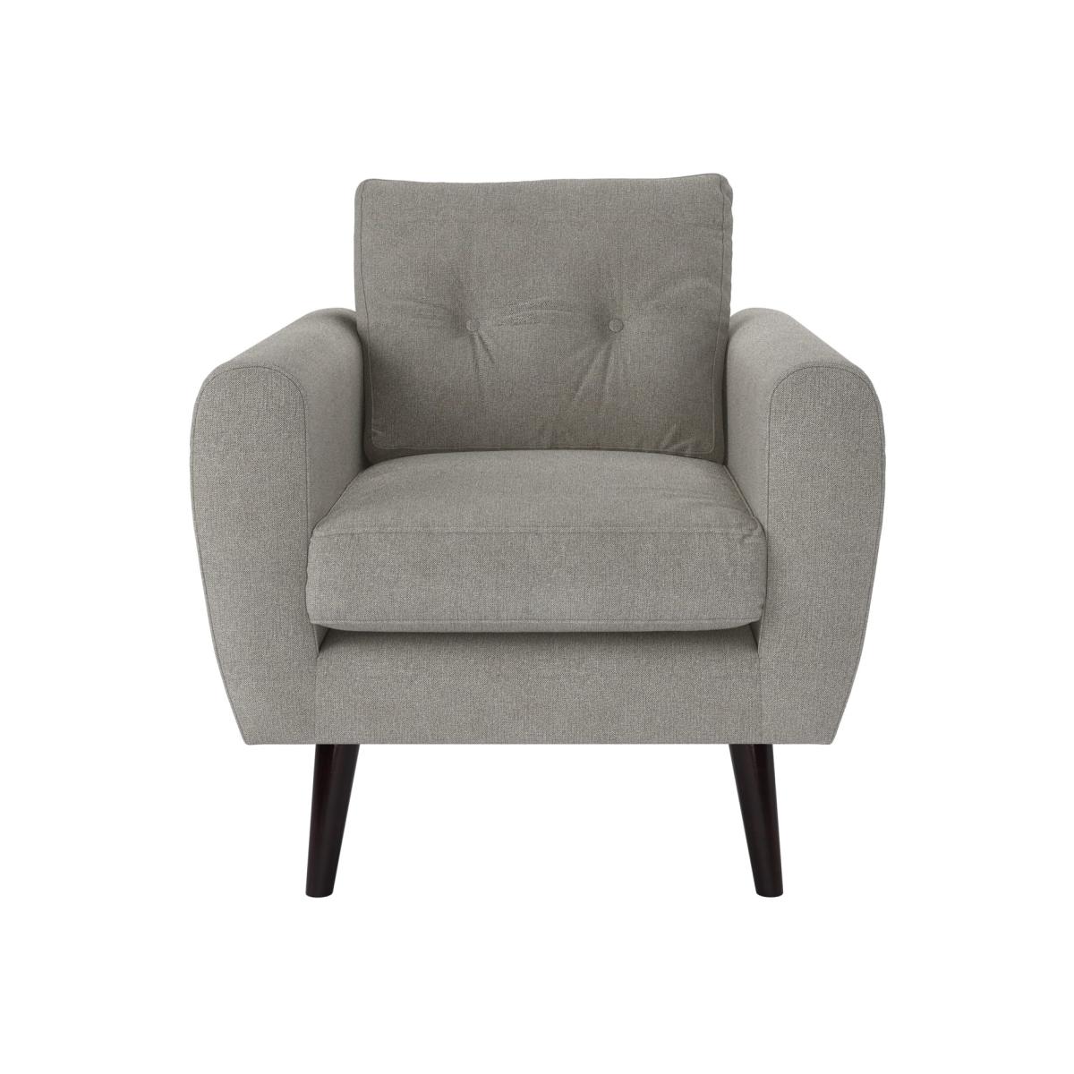 Jack Armchair in Pebble Soft Weave – image 1
