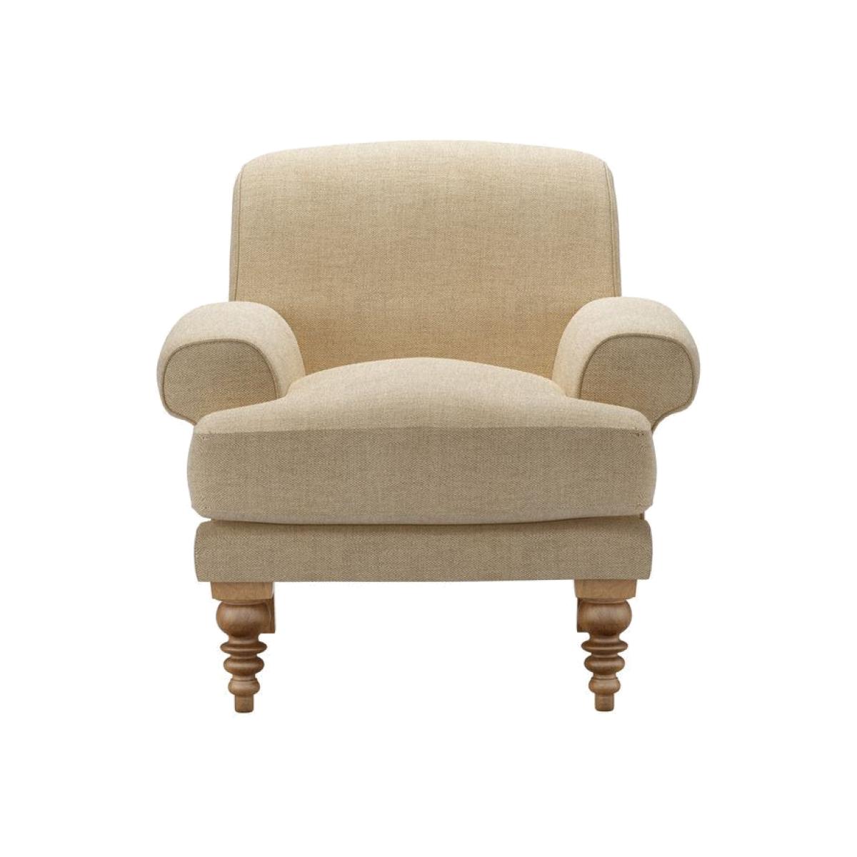 Saturday Armchair in Nordic Pine Hygge Chunky Weave – image 1