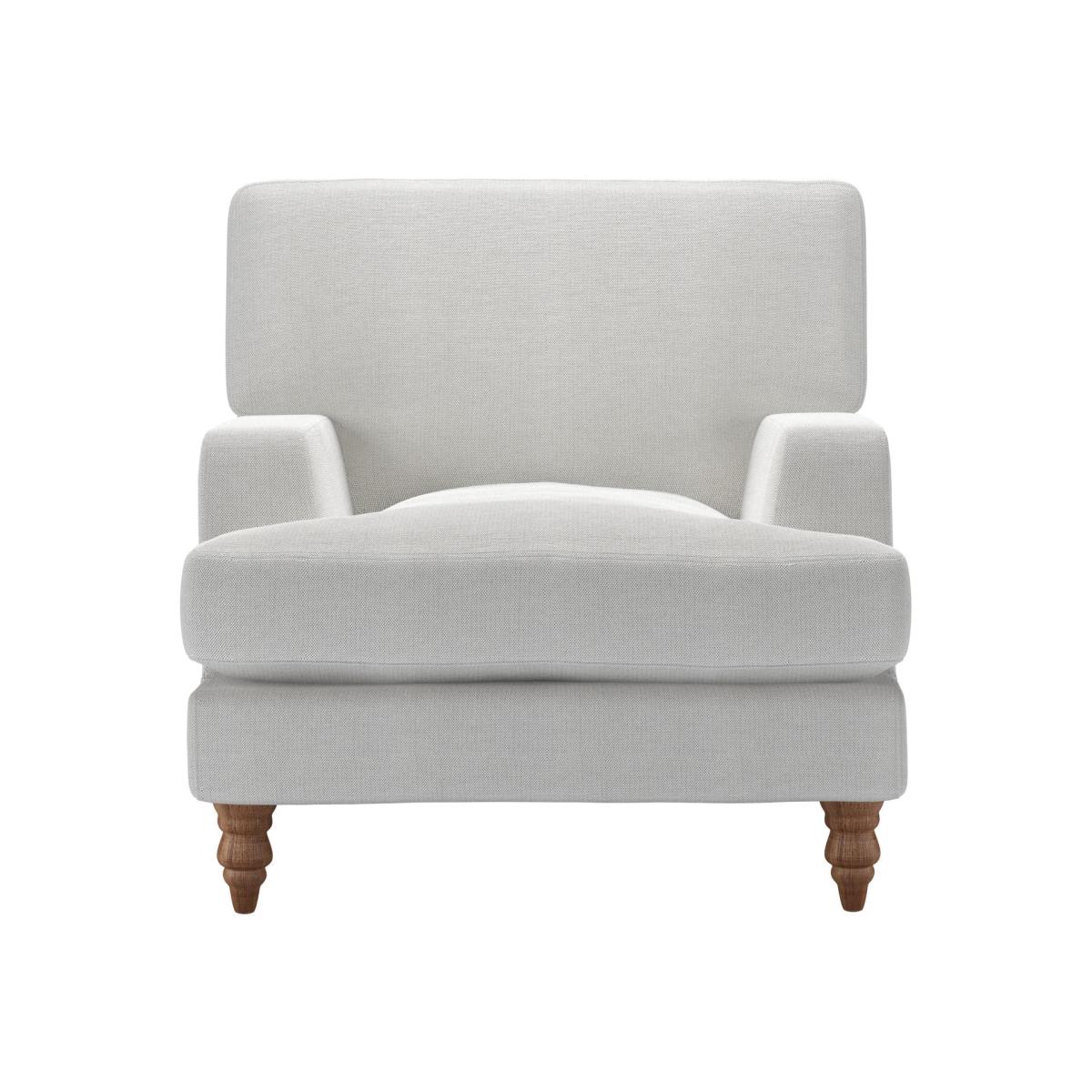 Isla Armchair in Harbour Aquaclean Clever Velvet – image 1