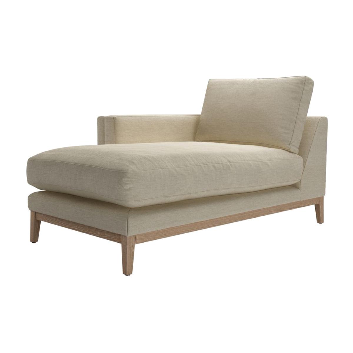 Costello LHF Chaise Armchair in Pampas Hygge Smart Linen – image 1