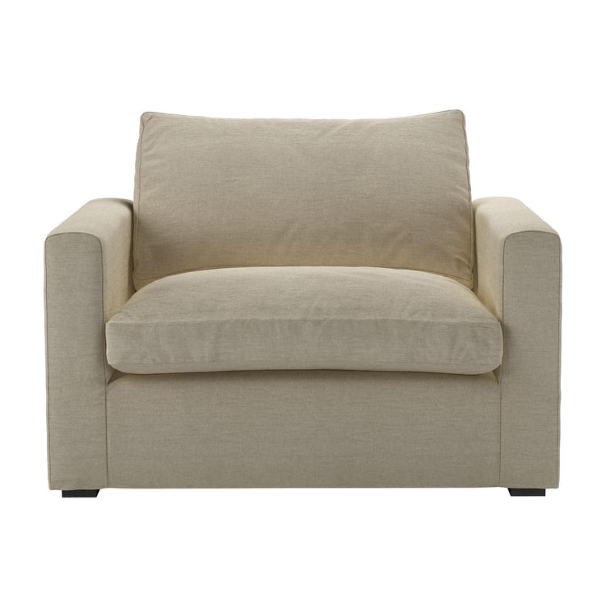 Long Island Armchair in Pampas Hygge Smart Linen – image 1