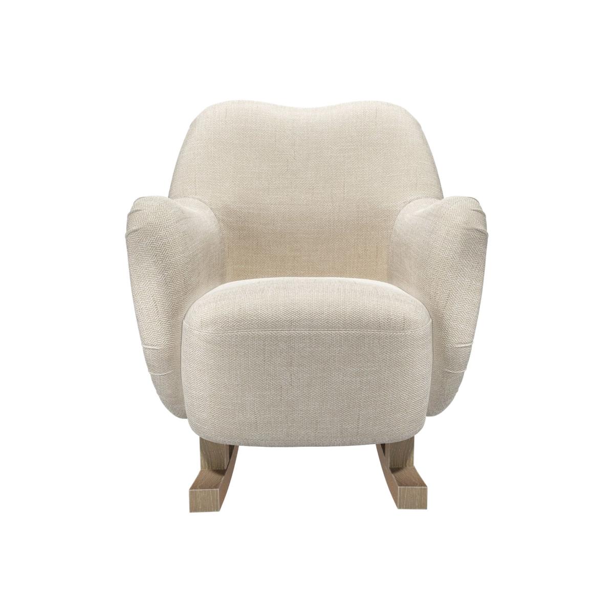 Ginger Rocking Chair in Jasmine Silky Jacquard Weave – image 1