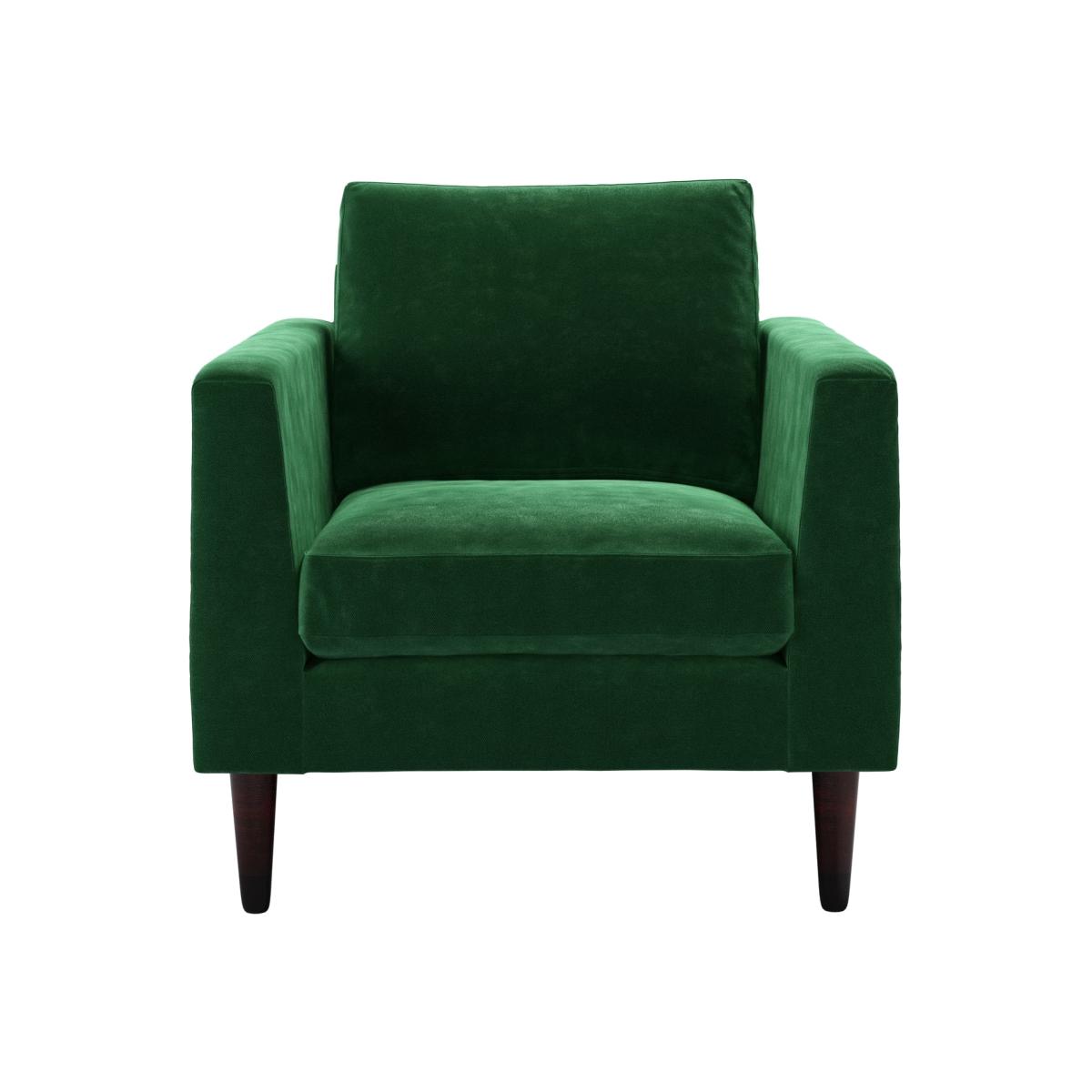 Jude Armchair in Emerald Velvet – image 1