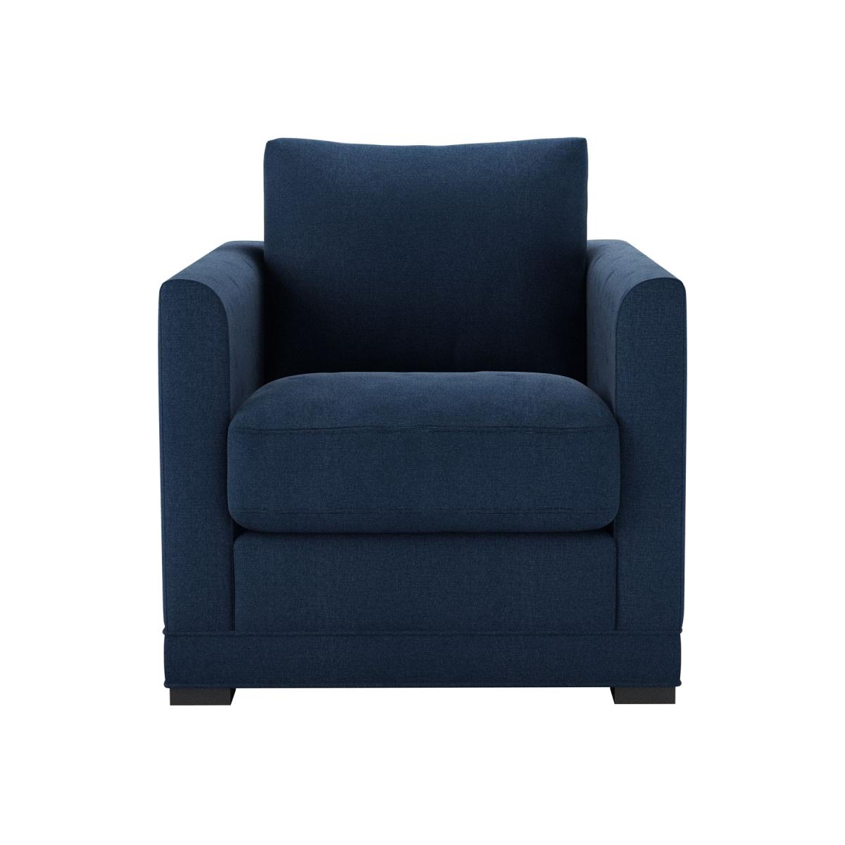 Aissa Armchair in Washed Indigo Easy Cotton – image 1