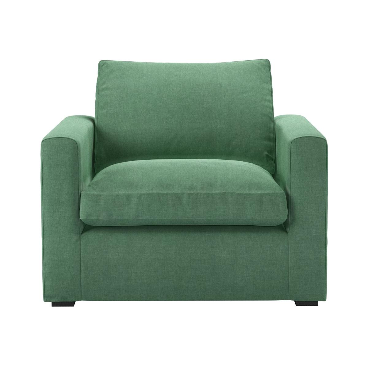 Long Island Slim Small Armchair in Celadon Easy Cotton – image 1