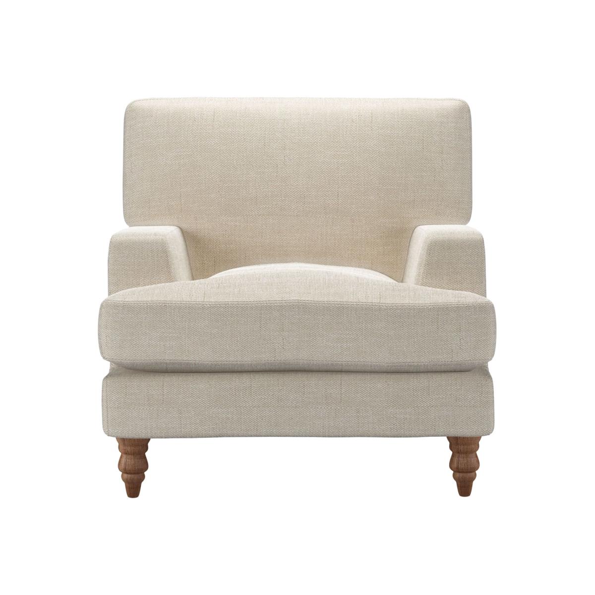 Isla Armchair in Jasmine Silky Jacquard Weave – image 1