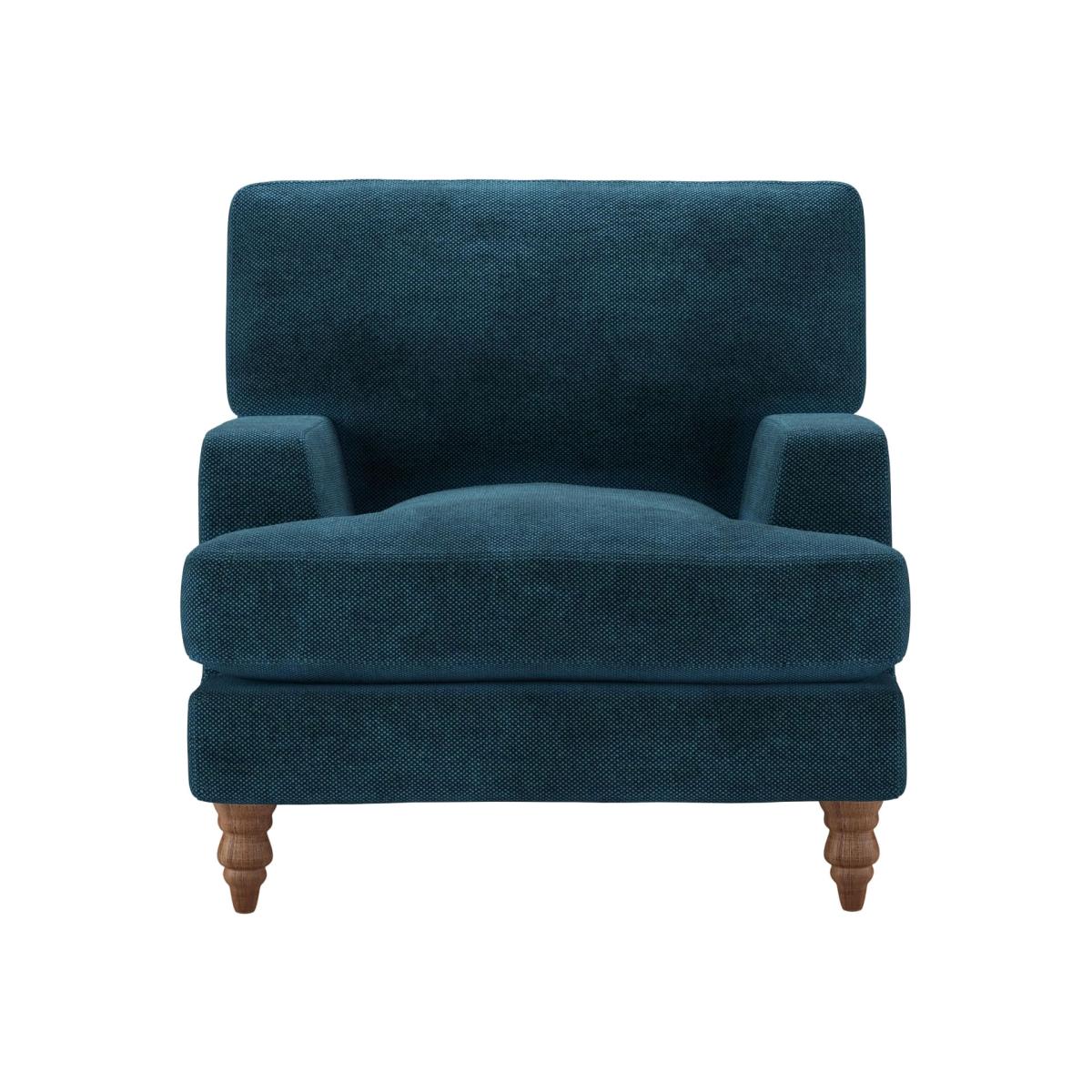 Isla Armchair in Mineral Mist Speckled Chenille – image 1