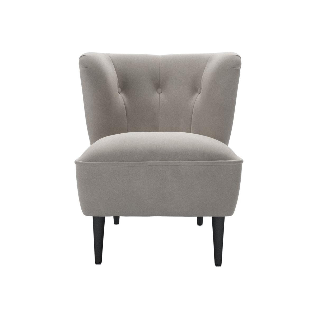 Betty Armchair in Nimbus Aquaclean Clever Velvet – image 1