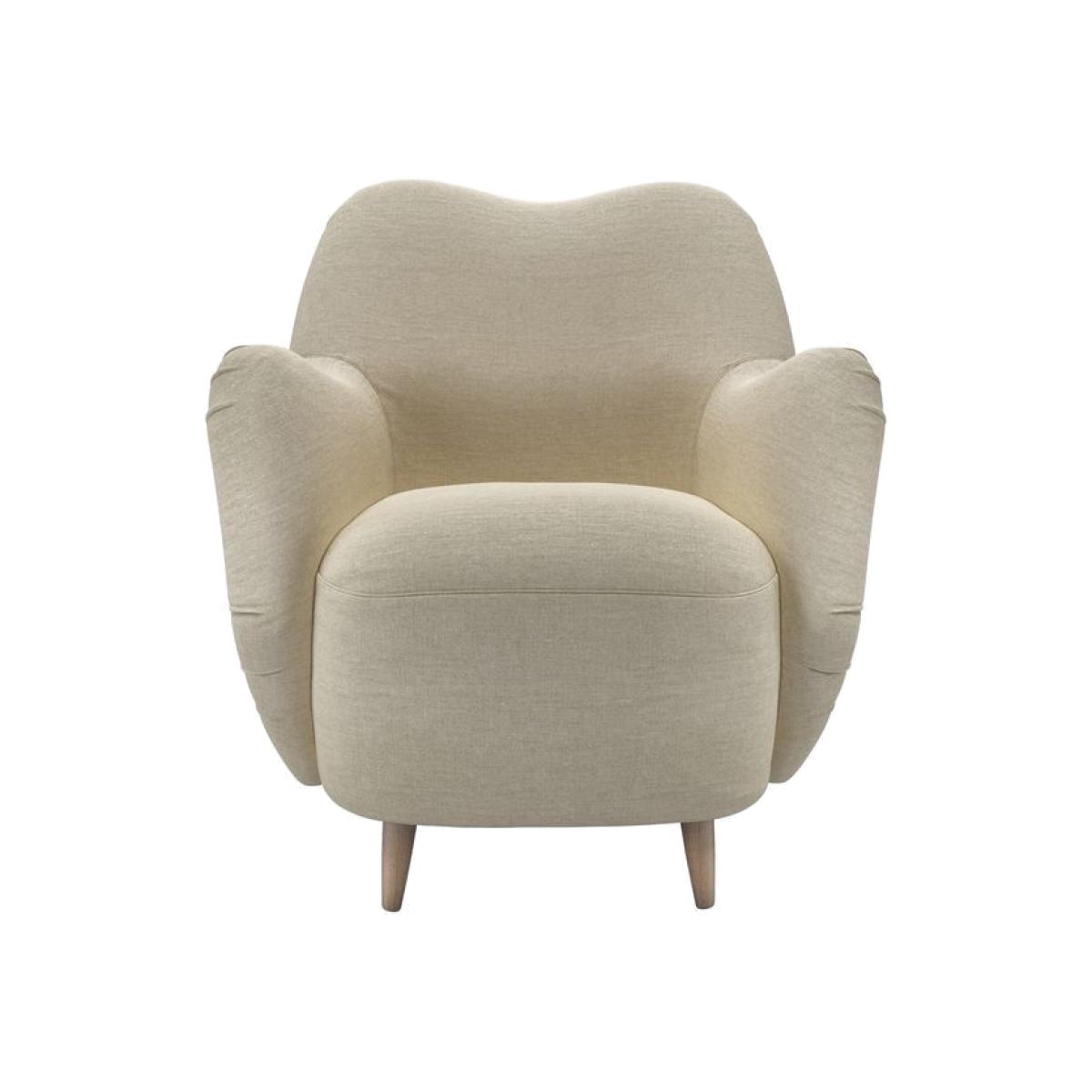 Ginger Armchair in Pampas Hygge Smart Linen – image 1
