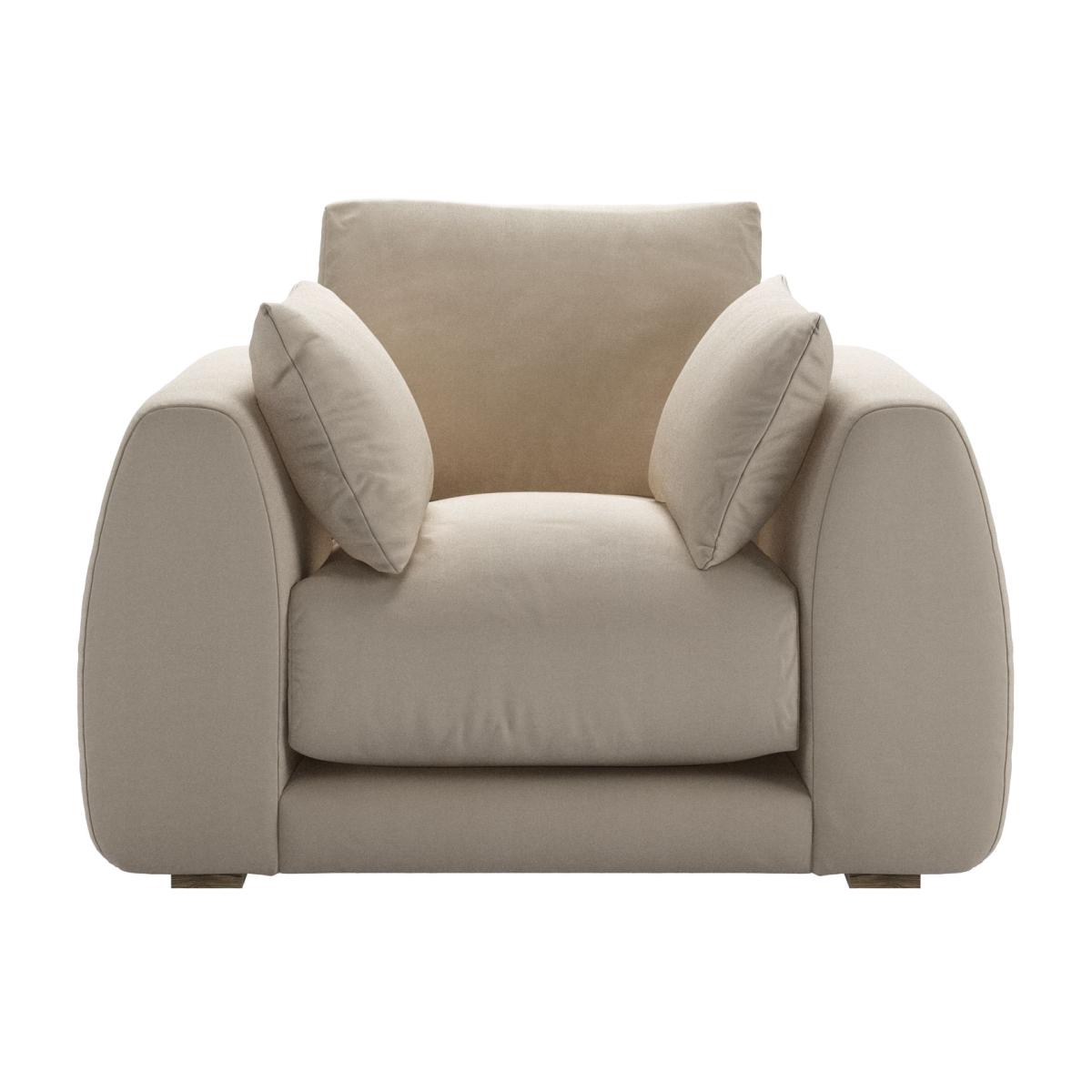 Carmel Armchair in Elderflower Organic Smart Cotton – image 1