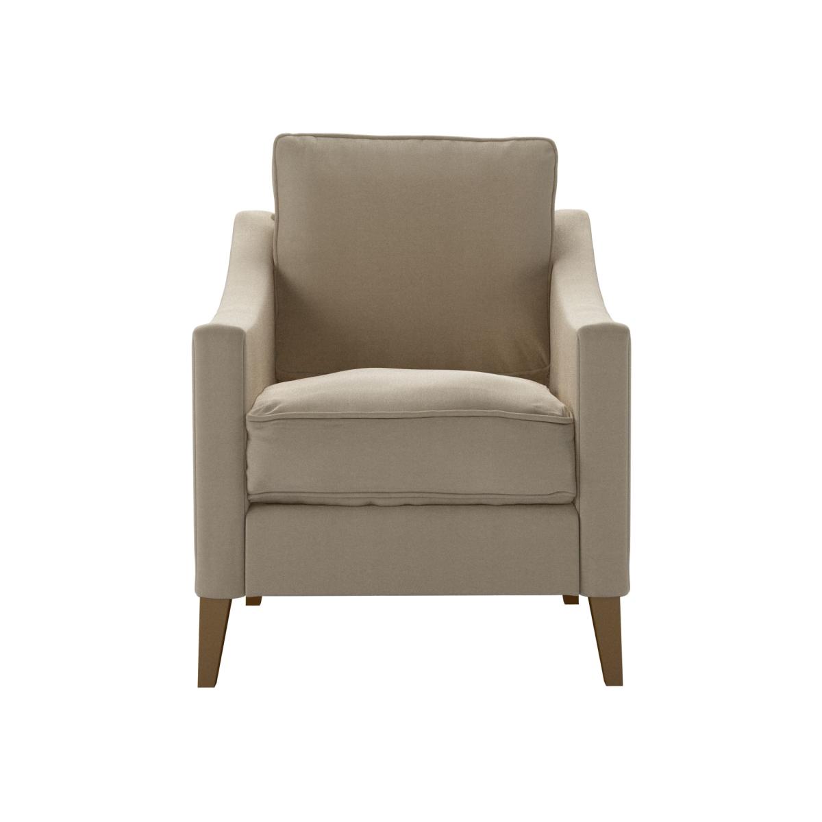 Iggy Armchair in Pennine Stone Organic Smart Cotton – image 1