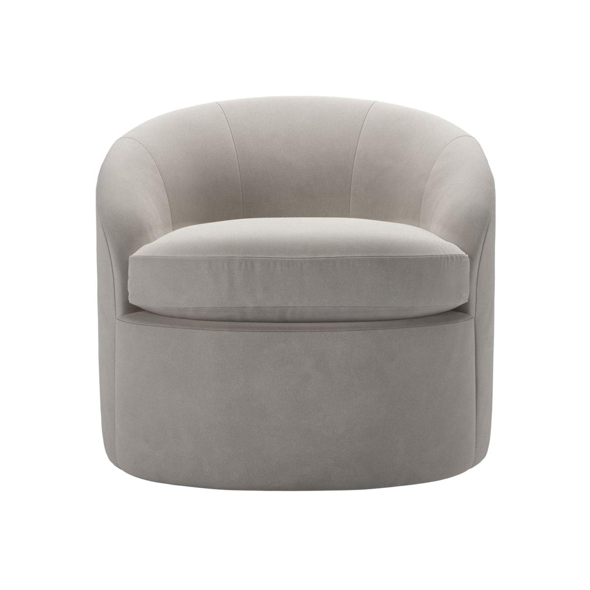 Quinn Armchair in Nimbus Aquaclean Clever Velvet – image 1