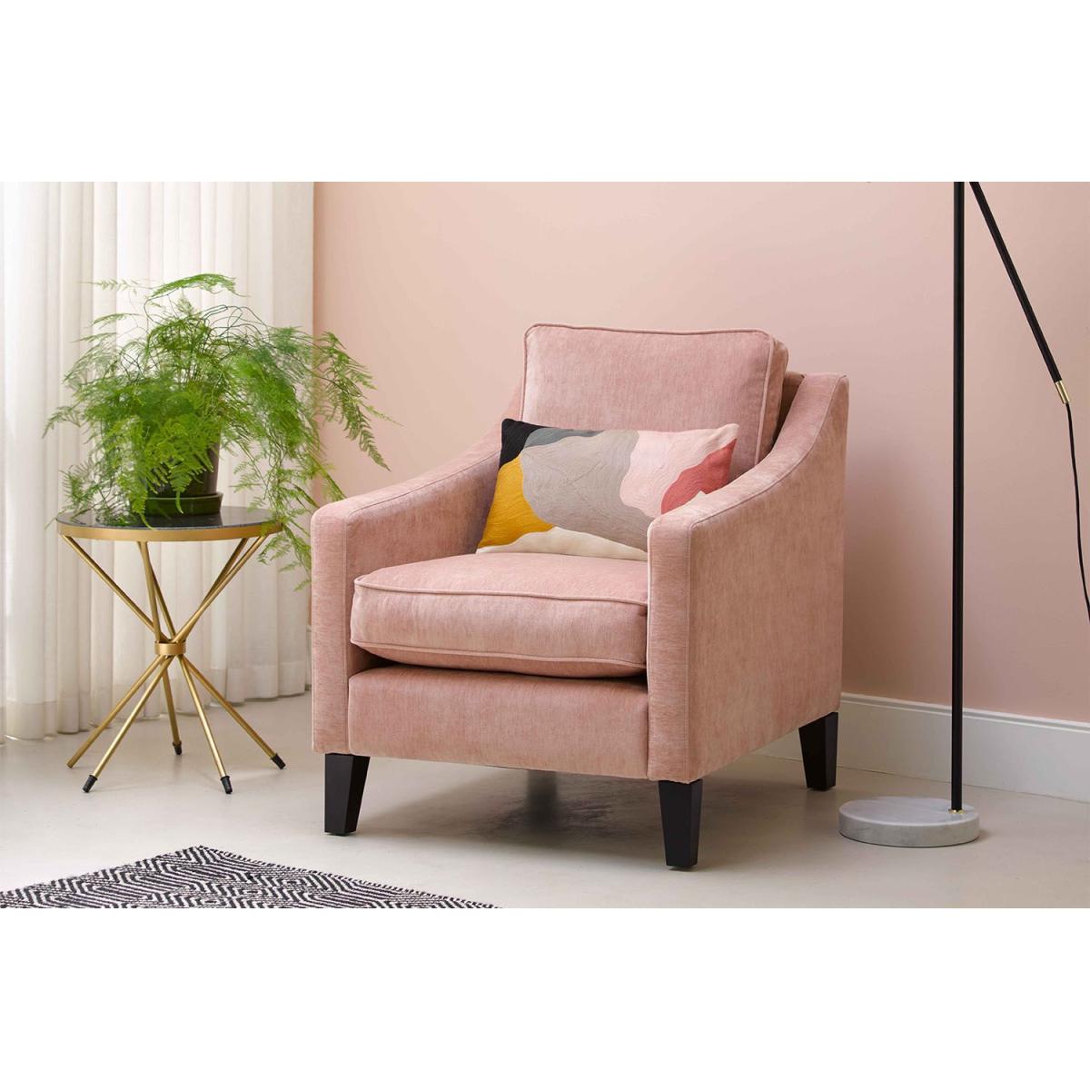 Iggy Armchair in Nimbus Aquaclean Clever Velvet – image 4