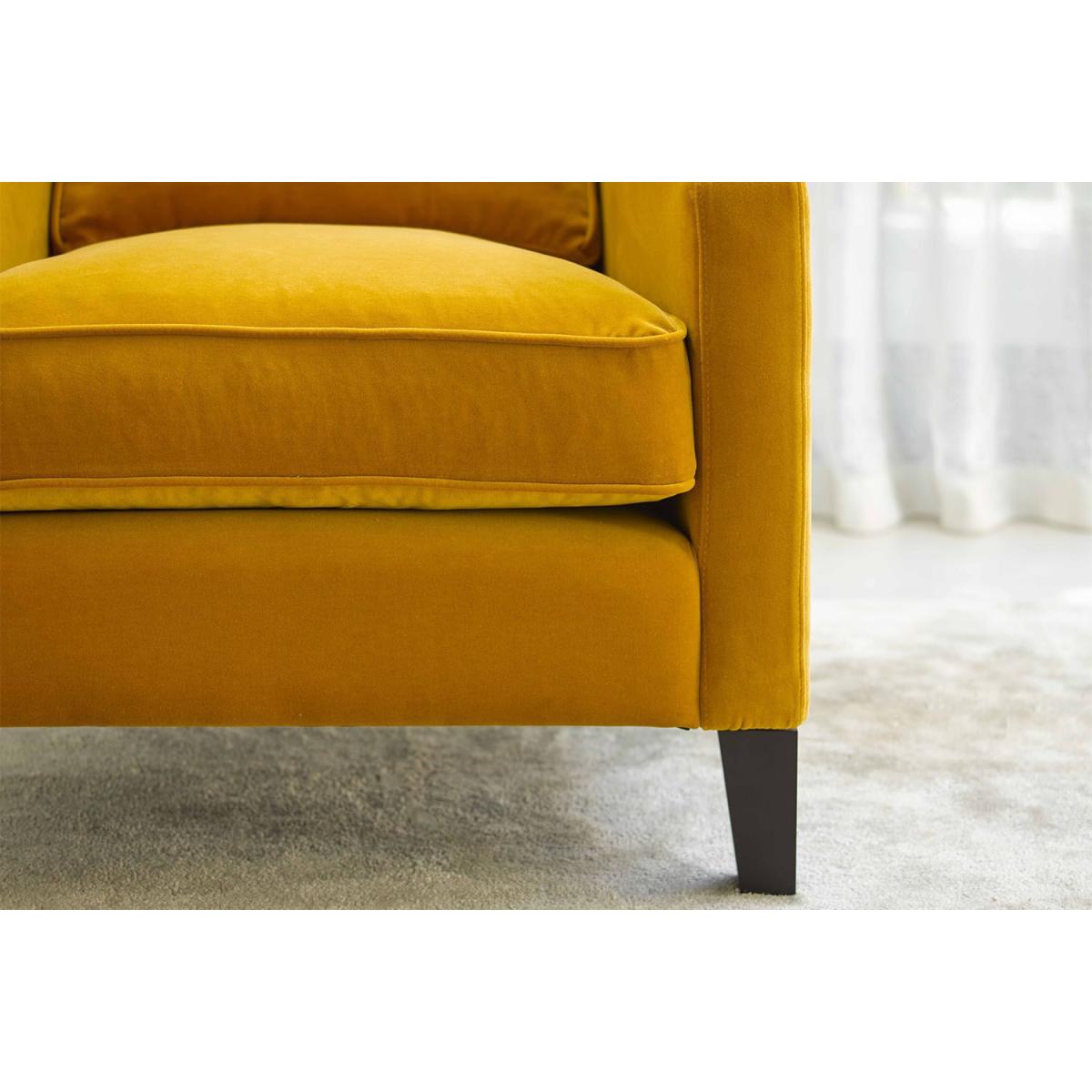 Iggy Armchair in Nimbus Aquaclean Clever Velvet – image 5