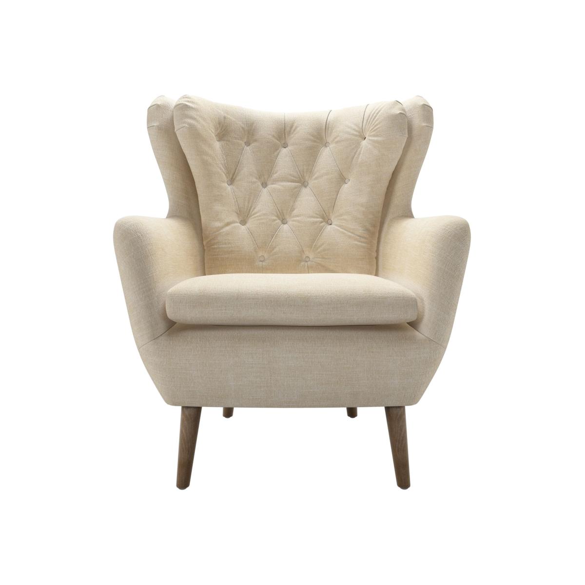 Ernest Swivel Armchair in Chantilly Aquaclean Clever Chenille – image 1
