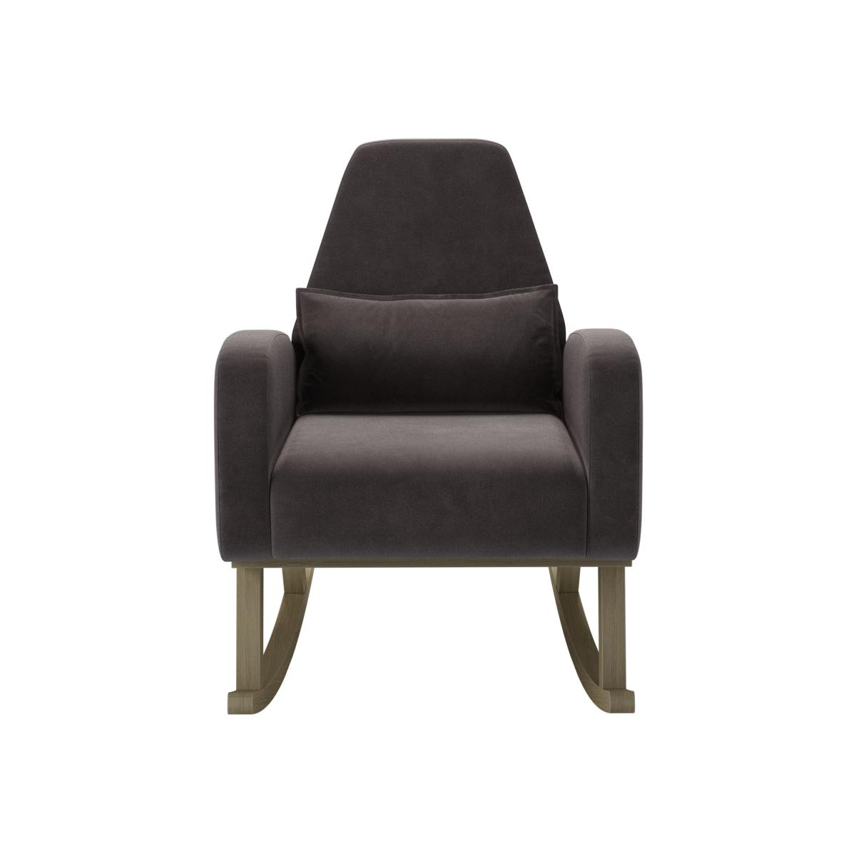 Phoenix Armchair in Shale Aquaclean Clever Velvet – image 1