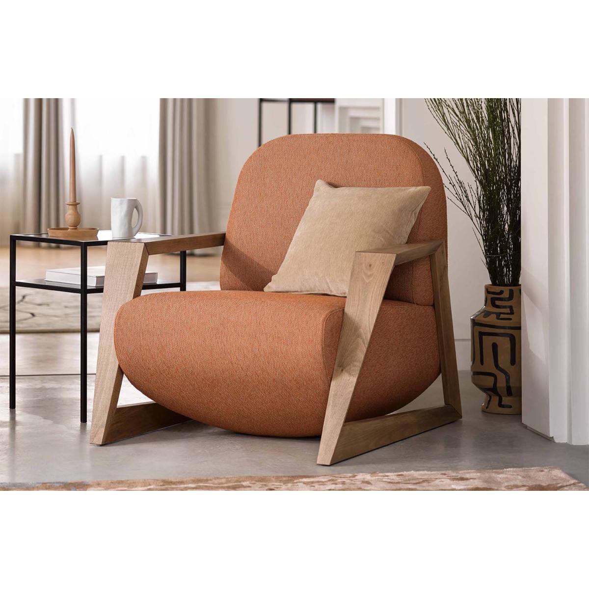 Hockney Armchair in Nordic Pine Hygge Chunky Weave – image 4