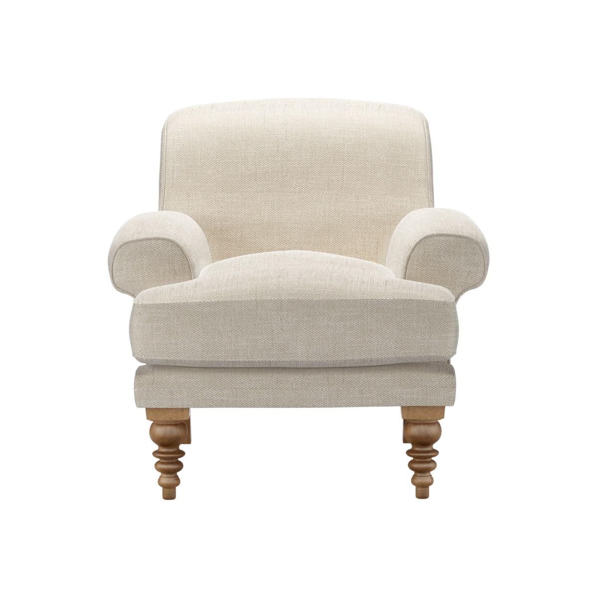Saturday Armchair in Jasmine Silky Jacquard Weave – image 1